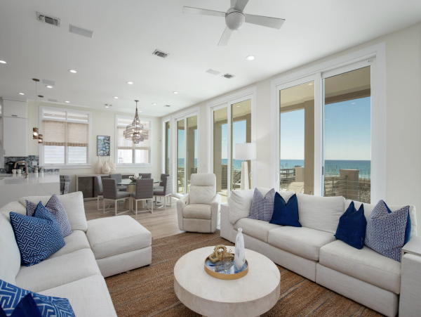 Amazing 5 Bedroom Beachfront Home in Destin with Sunset View